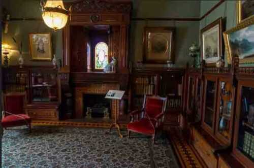 Craigdarroch Castle interior images