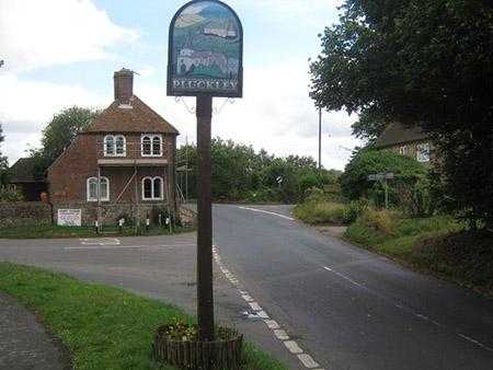 Route to Pluckley Village