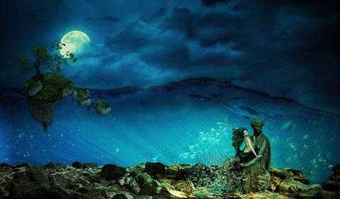 Ross island Barren Island Mysterious Island in India