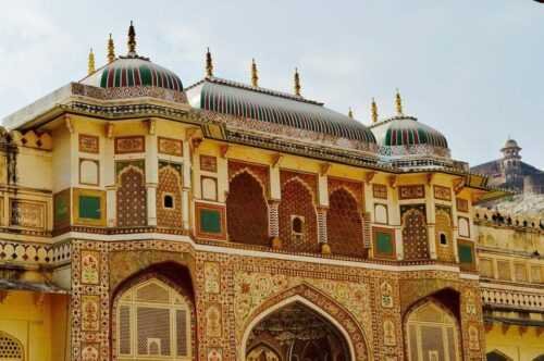 Historical places in jaipur  amer fort