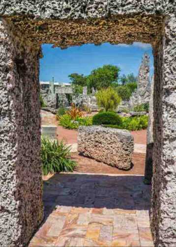 Coral Castle door