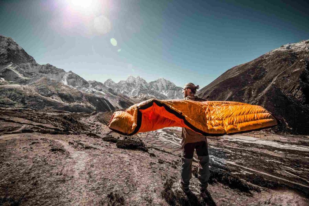 sleeping bag