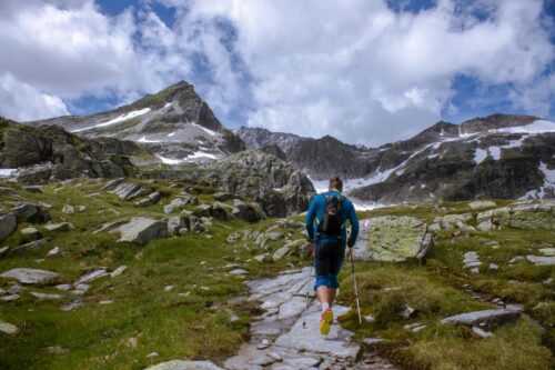 hike in the mountains