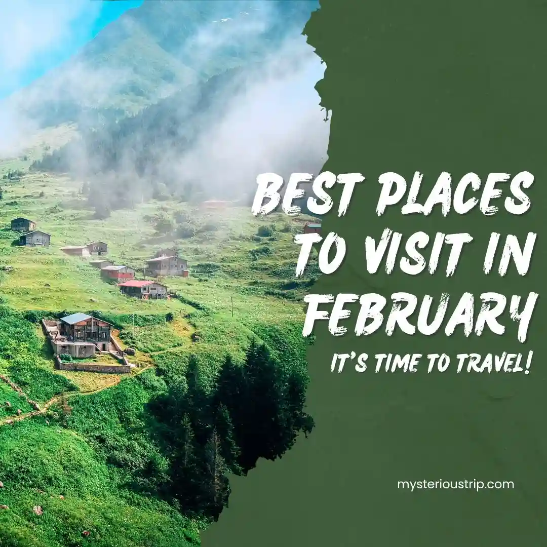 Best places to visit in February