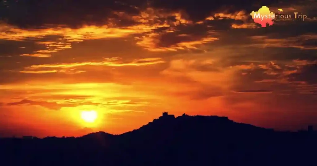 Sunset in Hyderabad images