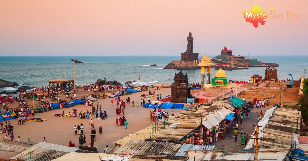 Sunset in Kanyakumari