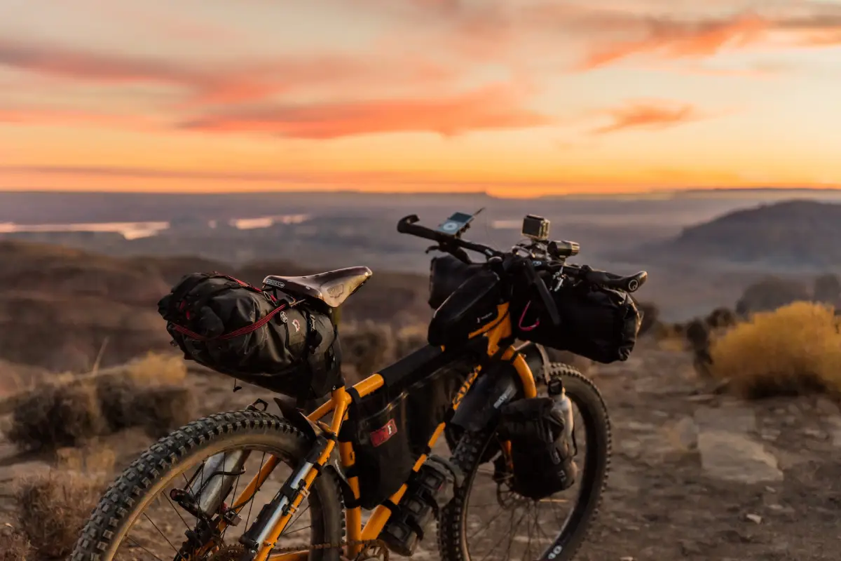 Accessories on mountain biking